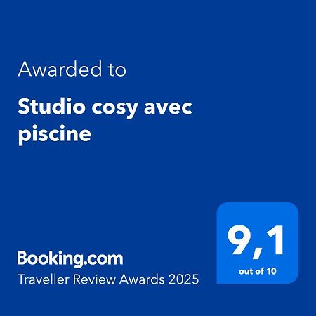 Studio Cosy Avec Piscine Saint-Joseph Ngoại thất bức ảnh